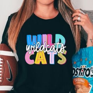 Wildcats Black T-Shirt